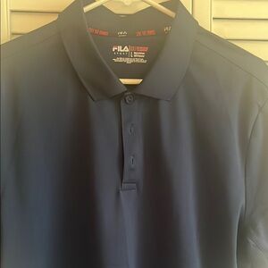 Fila Men's Dark Blue Polo Shirt
